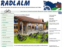 Tablet Screenshot of fahrrad-rosenheim.de